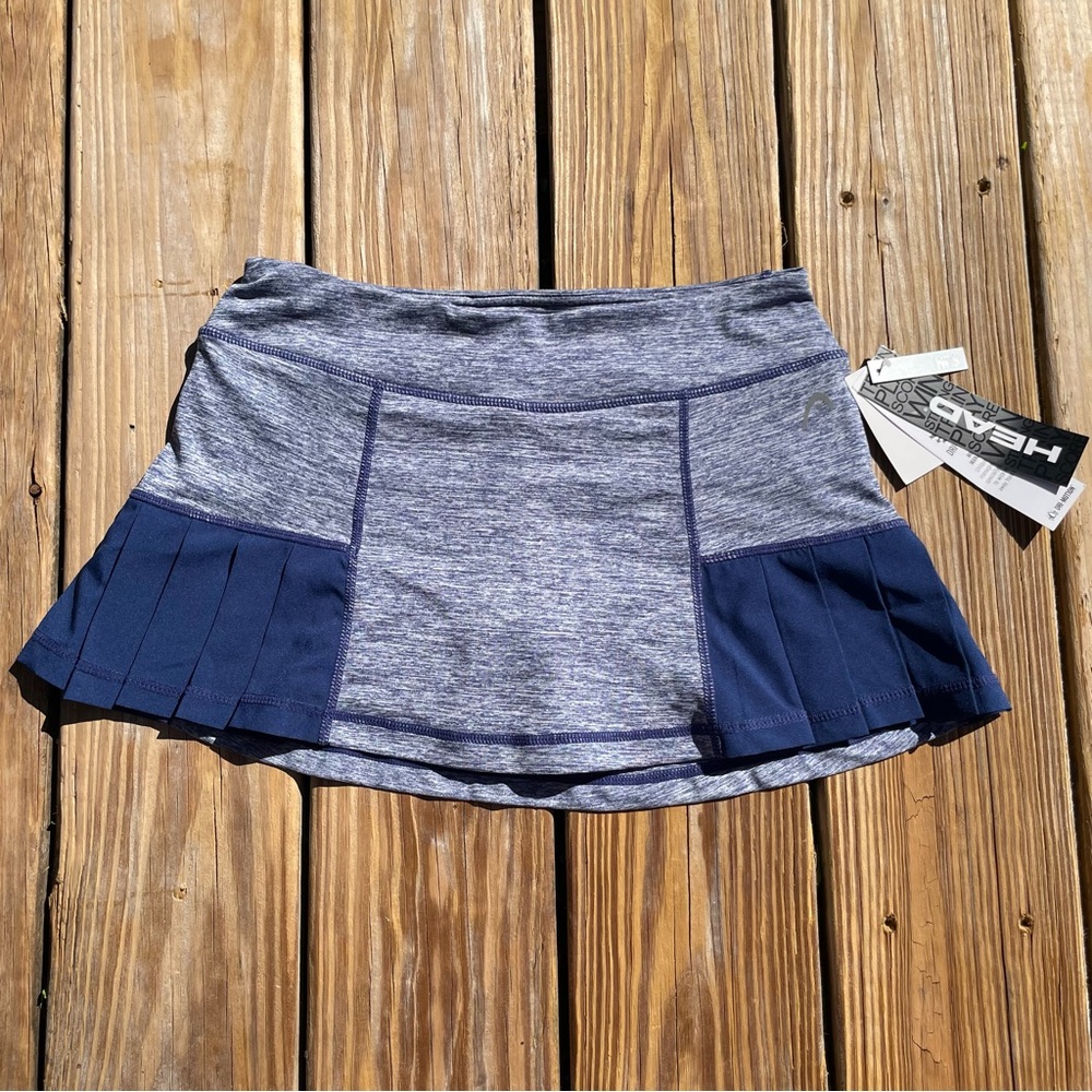 HEAD Women's Medieval Blue Heather Tennis Skirt